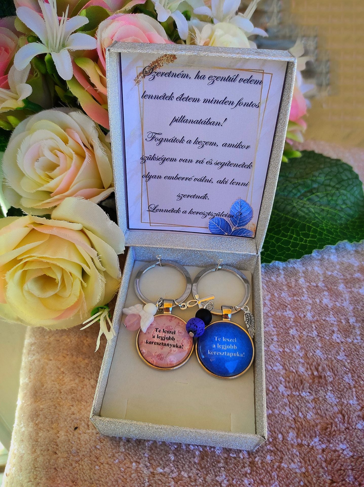 Keresztszülő felkérő szett ( legjobb keresztszülők )